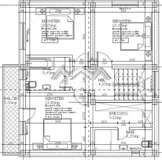 Casa individuala moderna in Otopeni 190 mp construi?i + mansarda locuibila - 2