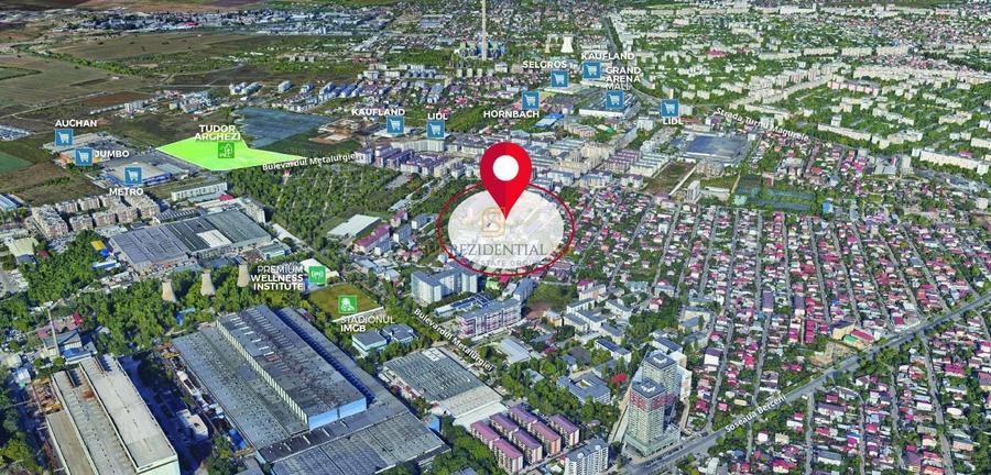 Teren intravilan 520 mp, deschidere 23 ml, Drumul Jilavei, Aparatorii Patriei, - 3