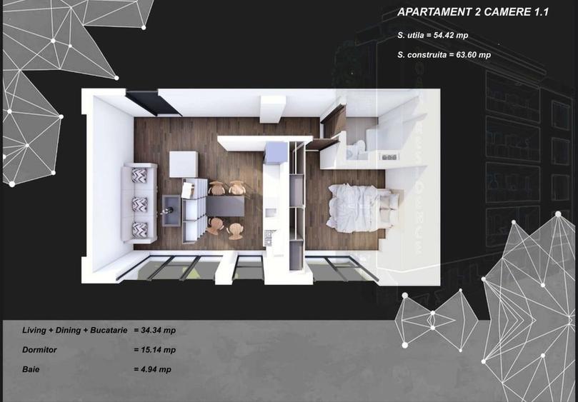 Apartament 2 camere zona Tomis Plus - 5