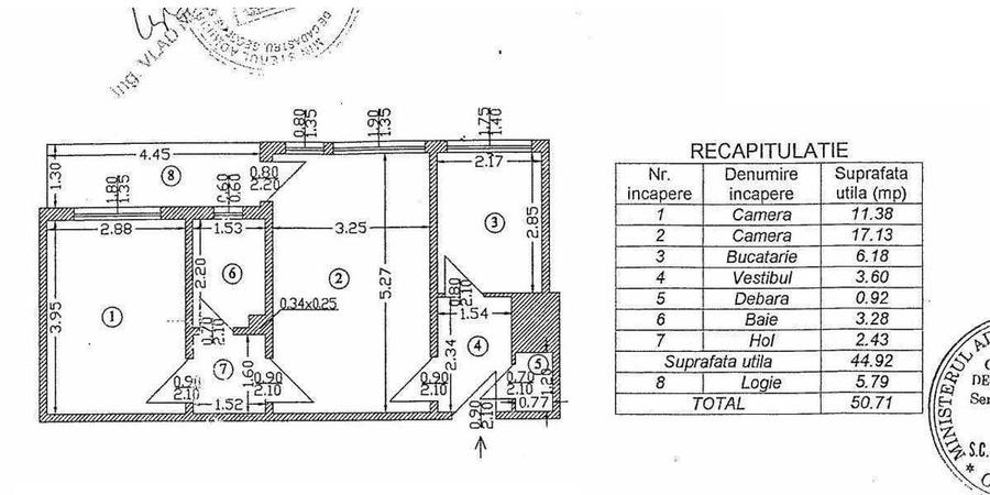 De vanzare Apartament 2 camere Lujerului - 8