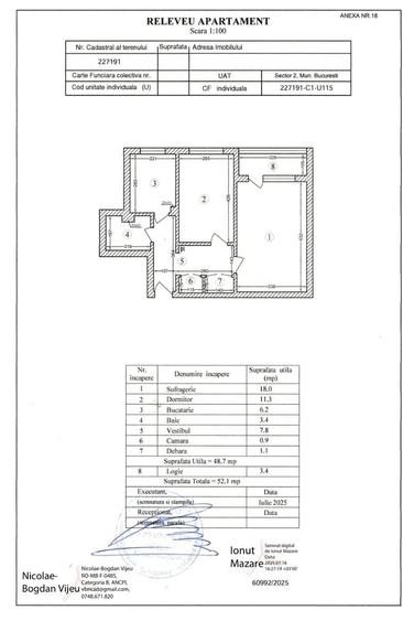 Apartament 2 camere Tei - complet renovat - 9
