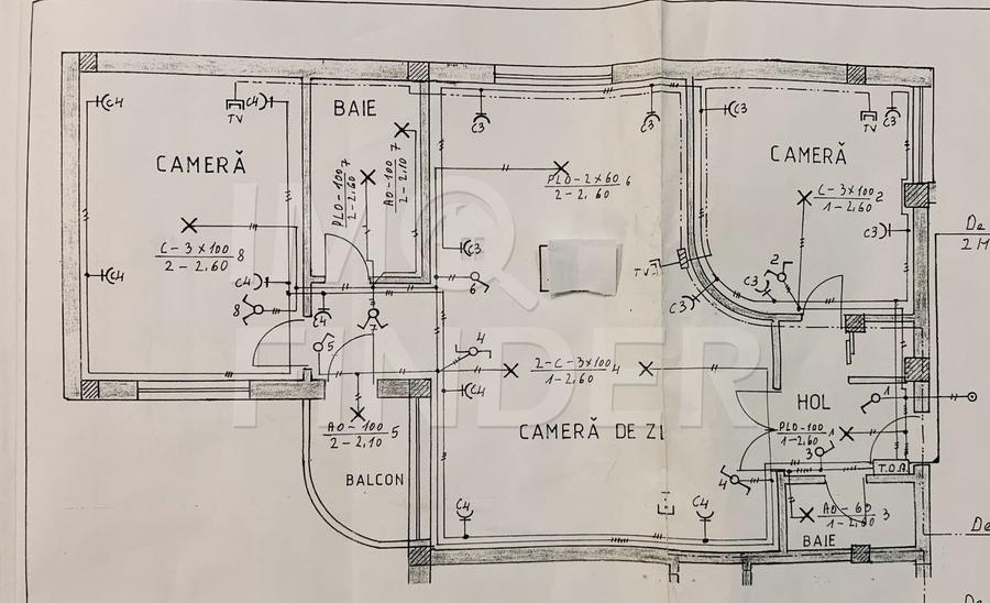 Apartament 3 camere, 93 mp, garaj subteran, etaj 2/3, zona Alverna - 2