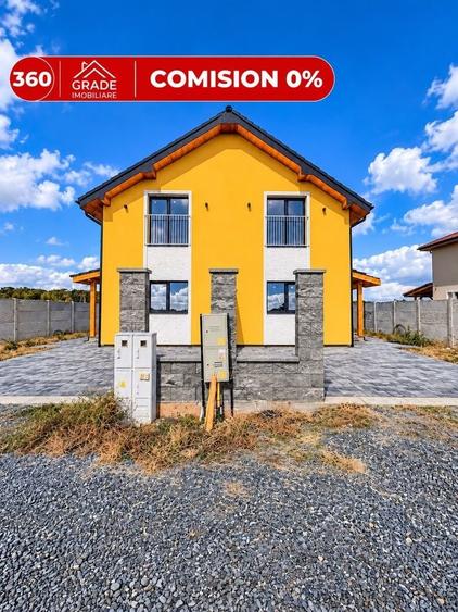 Duplex cu 4 camere cu Canalizare în Moșnița Nouă