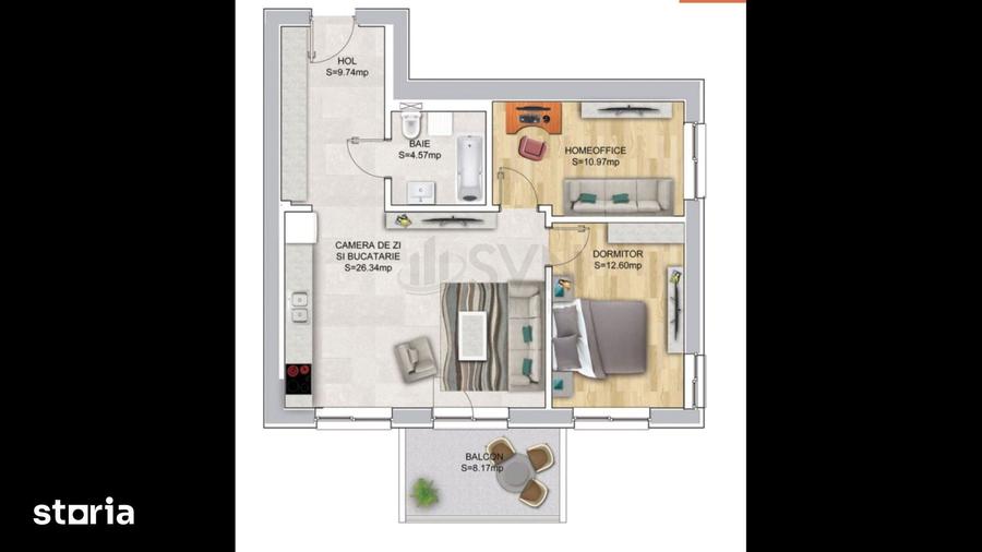 Apartament 2 camere I Domenii - 8