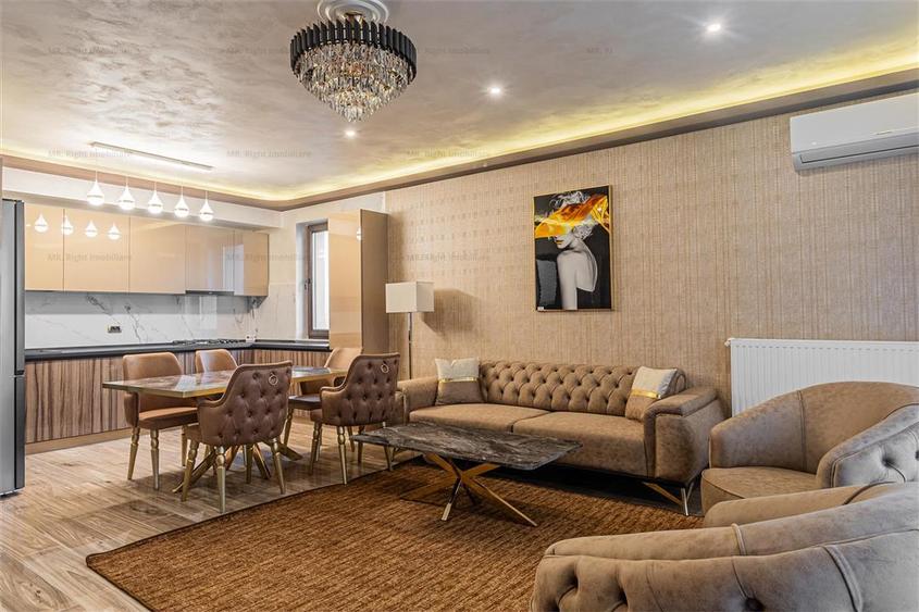 Apartament cu 4 camere decomandat, mobilat în Tractorul