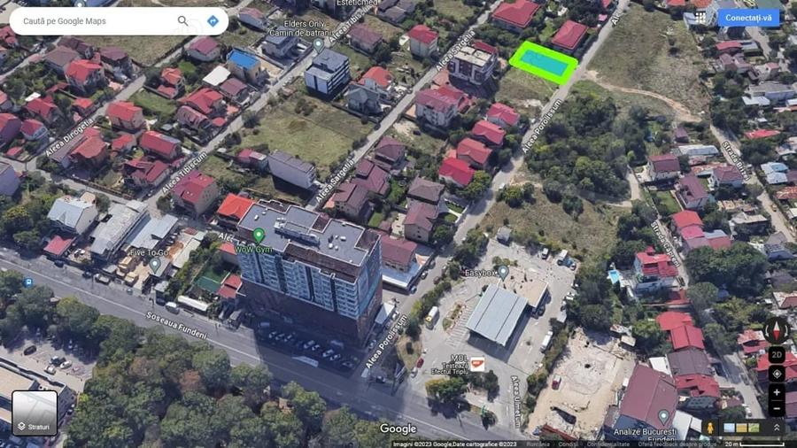 Teren de 600 mp, în Fundeni