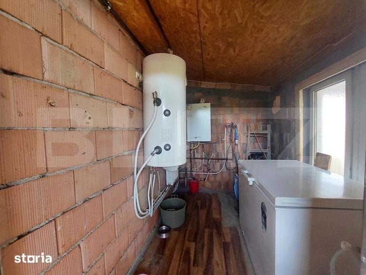 Casă cu 3 camere cu Teren 1300 Mp în Fizeșu Gherlii