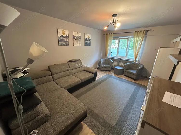 Apartament 3 camere, parter, mobilat ?i utilat Micro 15
