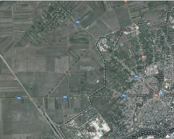 Teren  oras  Giurgiu