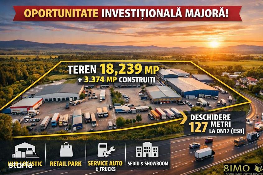 Proprietate multifunctionala cu potential investitional major, 1.82 ha - 1