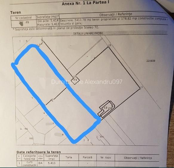 Teren de vânzare în Străulești, Sector 1 – 4.000 mp cu potențial MAXIM