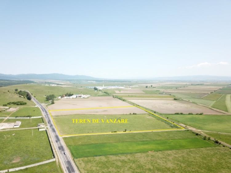 Teren la DN 1 Codlea ideal comercial - 4