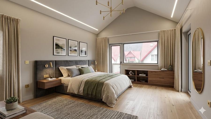 Apartament cu 4 camere 125 mp (4 garsoniere) la cheie + 60 mp pod - Busteni - 17