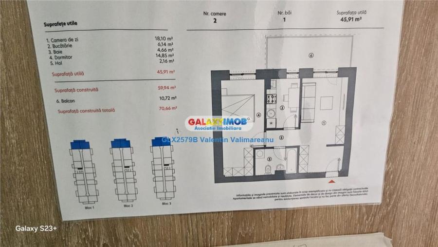 Apartament 2 Camere Ikea Pallady COD 235 comision 0 - 1