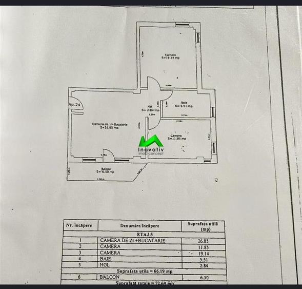 Apartament de vanzare 3 camere Sibiu Doamna Stanca - 9
