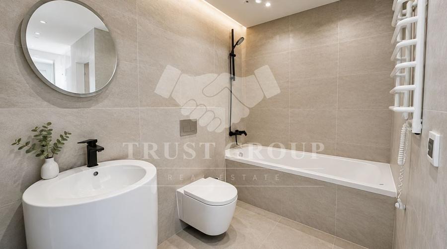 Apartament cu 3 camere semidecomandat în Domenii