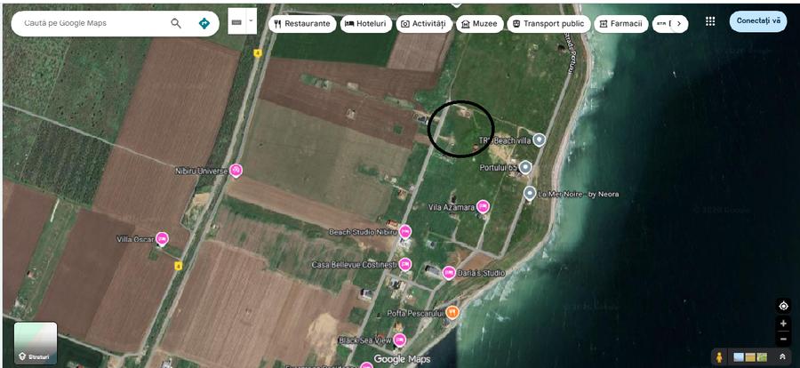 Teren Construcții intravilan de 700 mp, în Costinești