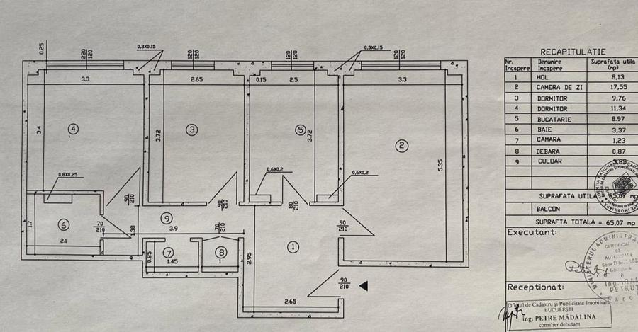 Apartament de 3 camere decomandate. - 3