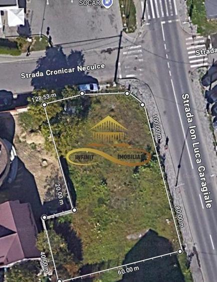 Teren intravilan in Bacau cu dublu front stradal dezvoltare imobiliară - 1