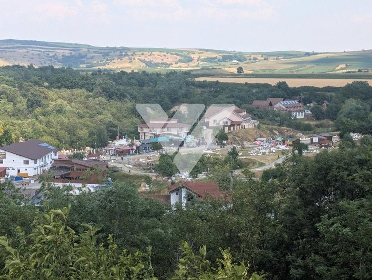 Teren intravilan 1670 mp cu vedere spre lacuri Ocna Sibiului - 7