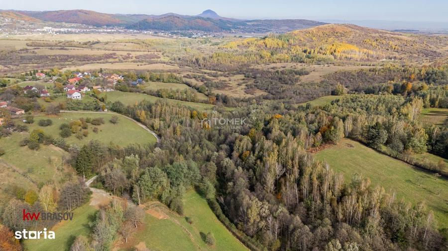 Teren intravilan in Zarnesti, zona Tohanita, cu padurice si parau curg - 8