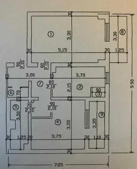 Apartament cu 2 camere zona Unirii Sud etaj intermediar confort 1 decomandat Pret: 58.000 - 8