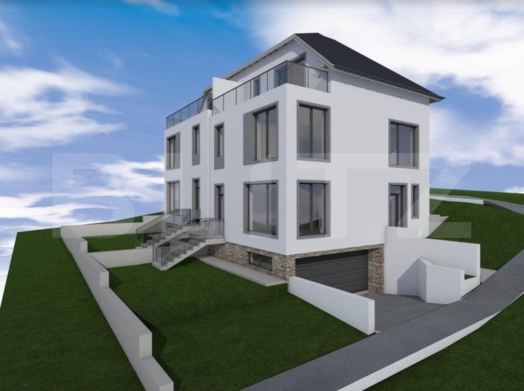 2 Unitati, Duplex semifinisat, zona Dambul Rotund, priveliste spre oras - 8