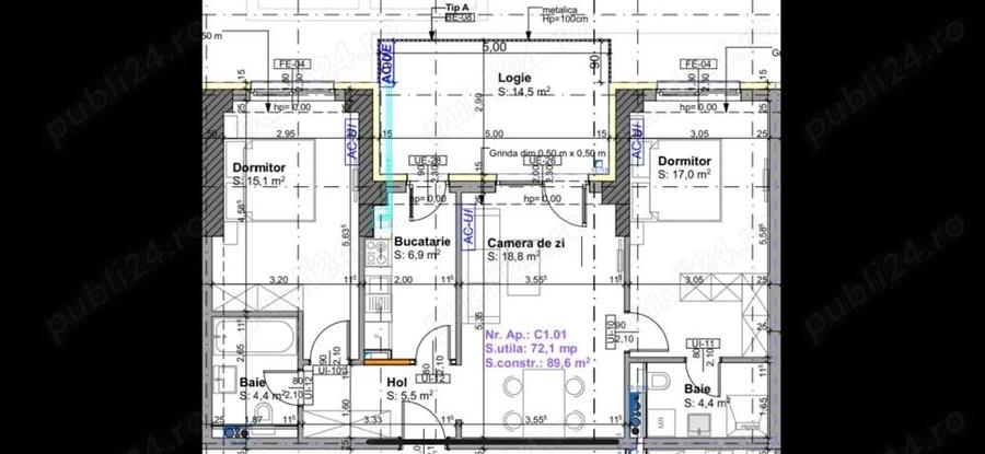 Apartament 3 camere ESTORIA CITY Pallady- Cesiune - 1