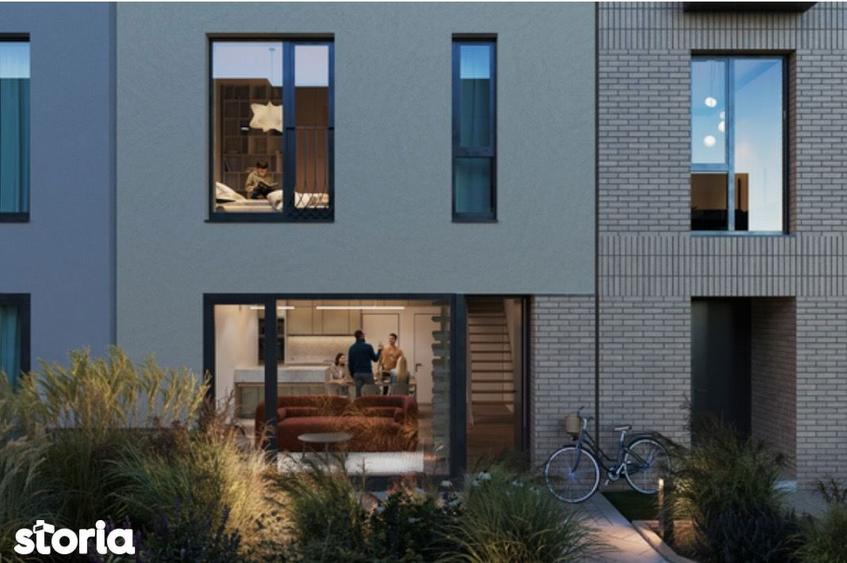 Casa cu 4 camere, in complex cu piscina, paza, magazine, parc, spatii - 15