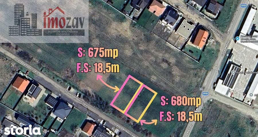 Doua parcele de vanzare pe Str. Molidului Mo?ni?a Noua - 2