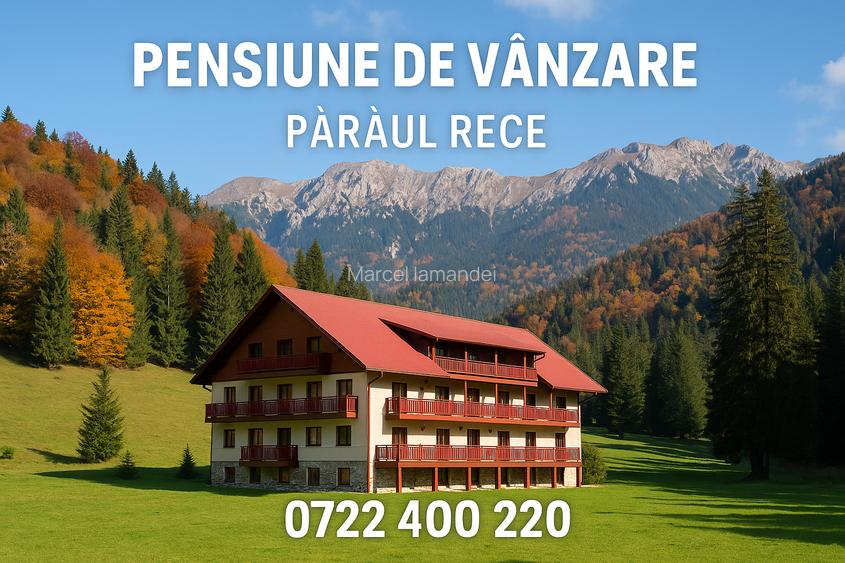 Hotel/Pensiune, 1300 mp în Pârâul Rece Hotel/Pensiune, 1300 mp în Pârâul Rece