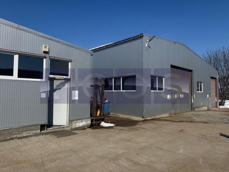 Hală industrială 774 mp cu pod rulant + aviz ISU | Crevedia | Acces DN1A | TIR - 7