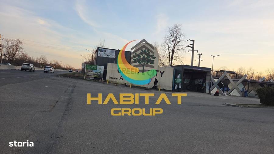 Teren intravilan GREEN City PUZ aprobat P+5 - 2