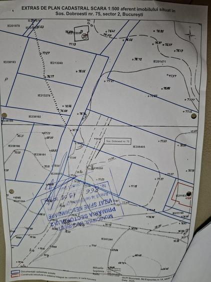 Vanzare teren pentru casa-bloc, sos Dobroiesti sect 2, 591 mp, cca 31/18, 81000e - 2