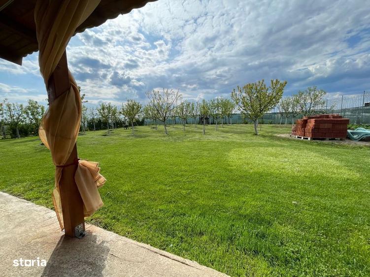 Cabana de lemn, 2 camere, teren 850 mp, livada, Oarda, Alba Iulia - 7