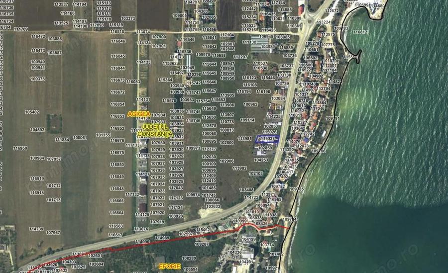 Teren intravilan 3720mp D=58ml zona industrialaRO-RO toate utilitatile - 3