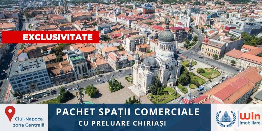 Pachet spatii comerciale cu preluare chiriasi | 925 mp | Centru - 1