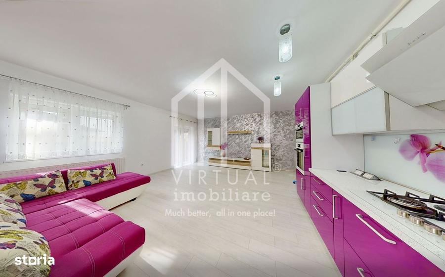 Apartament cu 3 camere, 78mp utili+curte privata (90mp), 2 parcari - 3