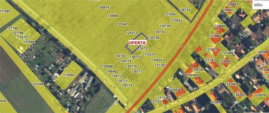 Teren 657 mp zona Campșor Sibiu - Oportunitate Investiție - 4
