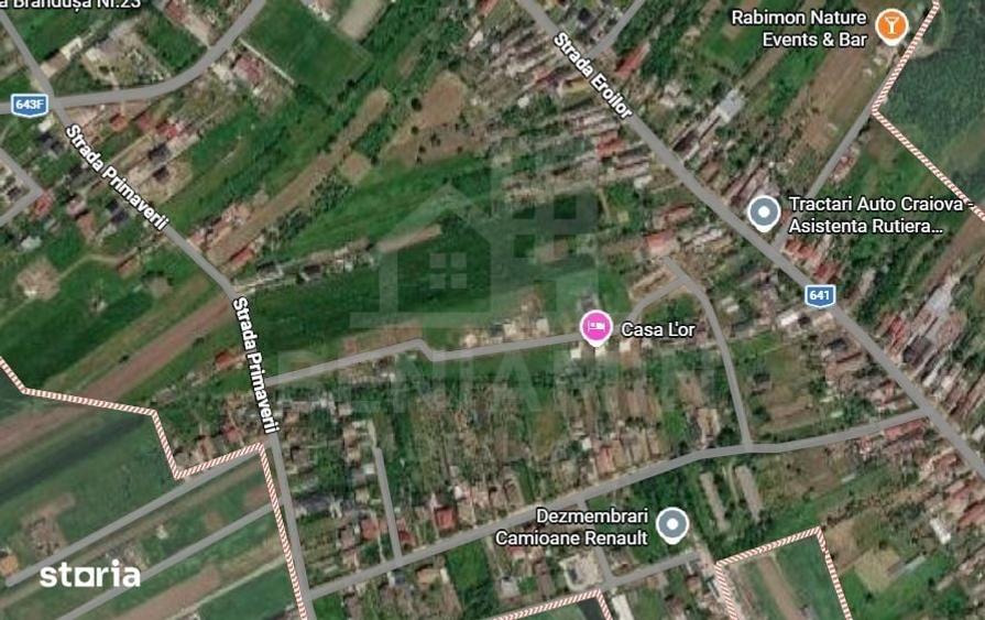 Teren intravilan Ghercesti 526mp-curent-apa-gaze-strada 11m latime - 1