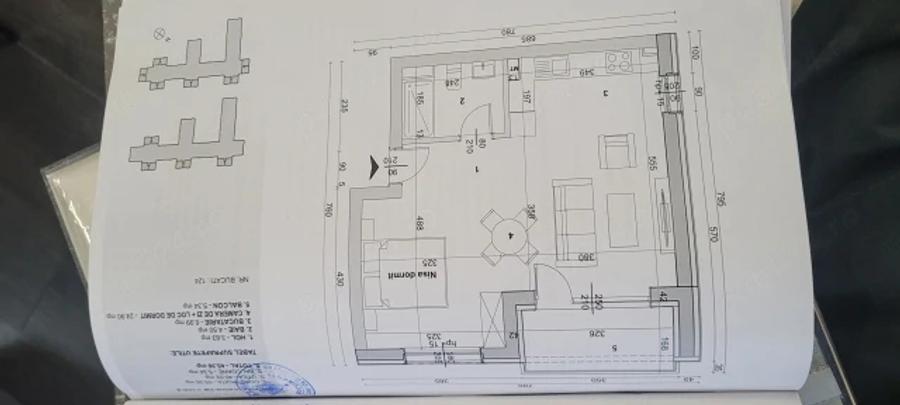 Apartament cu 2 camere decomandat în Baicului