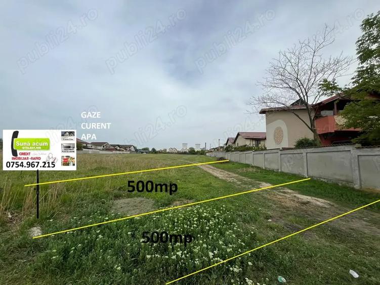 Teren de 500 mp, în Central