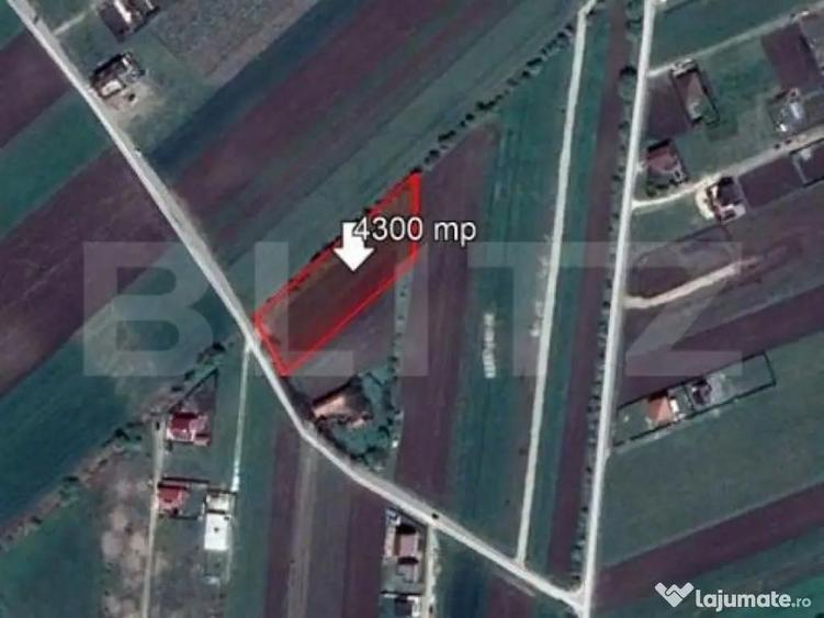 Teren intravilan Stupini, 4300 mp - 1