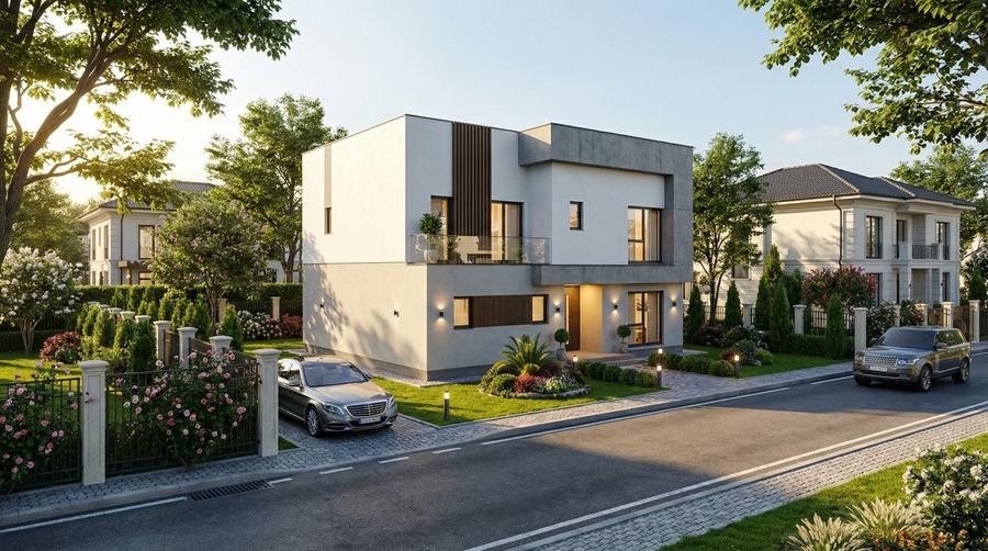 Casa individuala cu 5 camere. Teren 400 mp. Comision 0 - 5