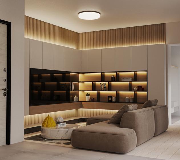 Penthouse cu 3 camere decomandat în Prelungirea Ghencea