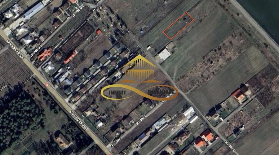 Teren cu Zonă Intravilană, Bacau-Lilieci, 1200 mp - 1