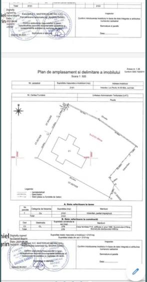 Vand Casa cu 2151 m2 in Paulis - 3