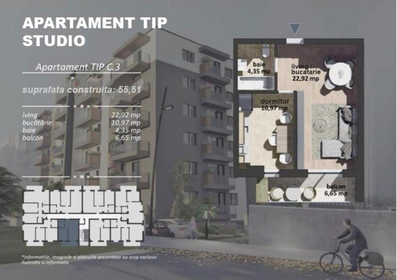 Apartament 2 camere - Studio - 4