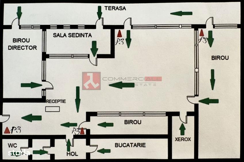 Spatiu Birouri | Premium | Mobilat - Echipat | 180 Mp | Centrul Civic - 7