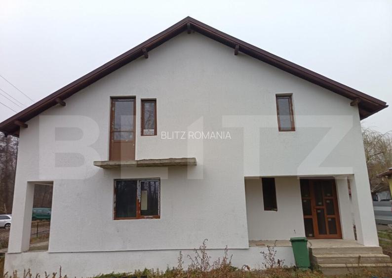 Casa 4 camere, nefinalizata interior, Gura Vitioarei-Faget.